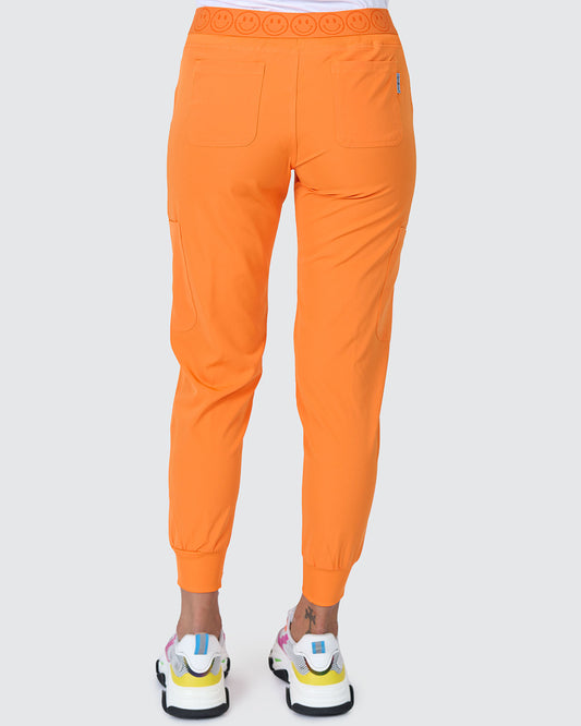 Zavate Smile Jogger Pant Style 3080 in color Orange Glow Image 2