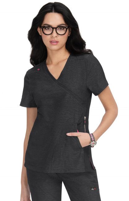 Lite 316 Philosophy Top Heather Charcoal