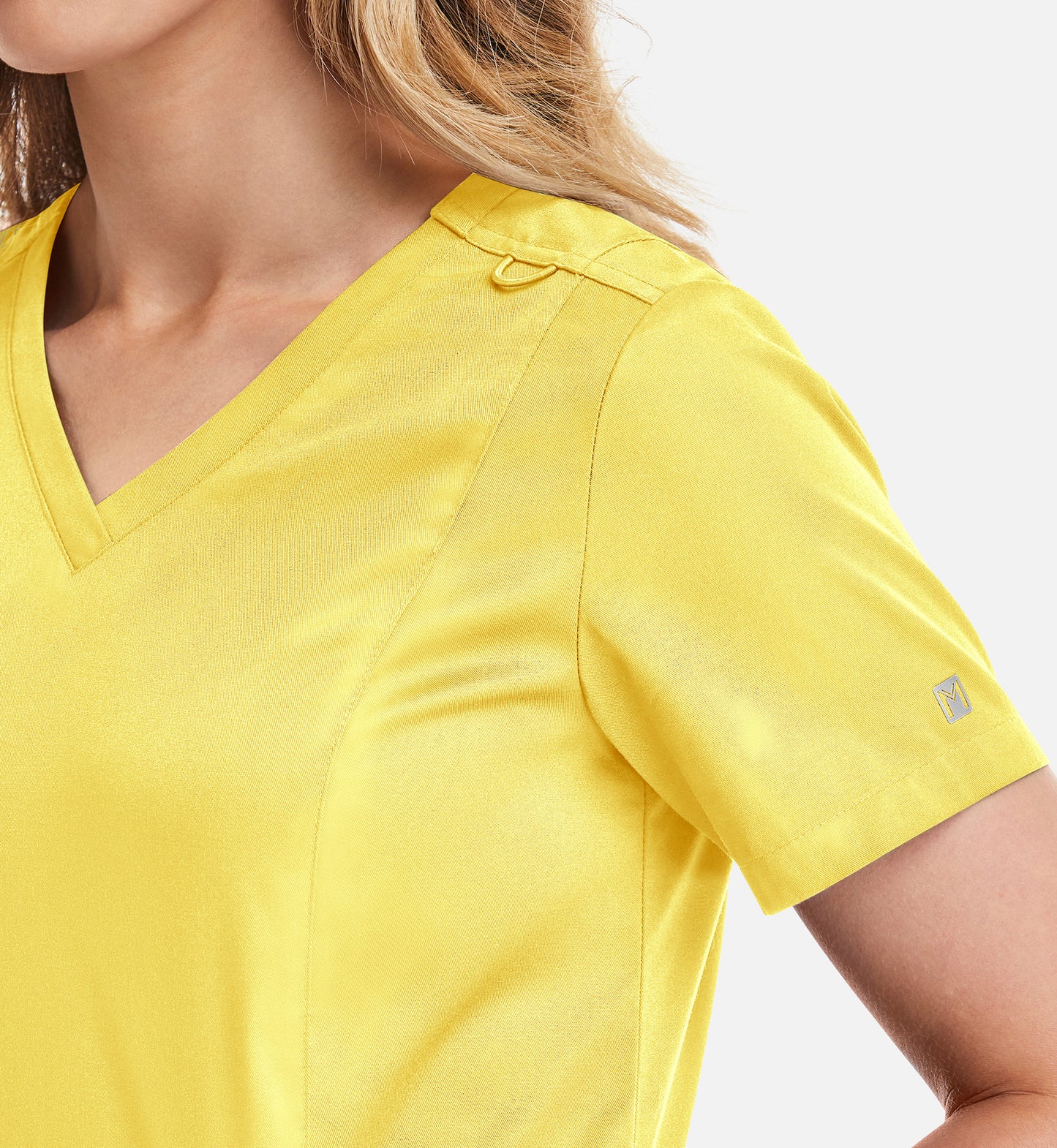 Matrix 3501 Women’s Double V-Neck Top Sunshine