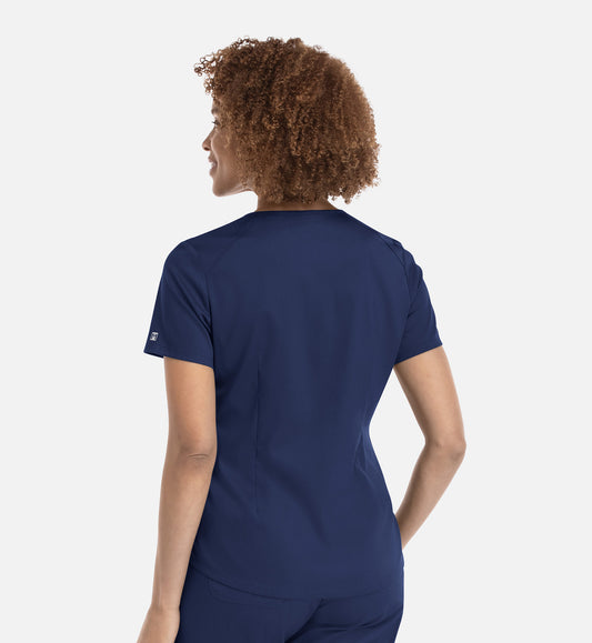 Matrix 3503 Women’s Tuckable V Neck Top Navy