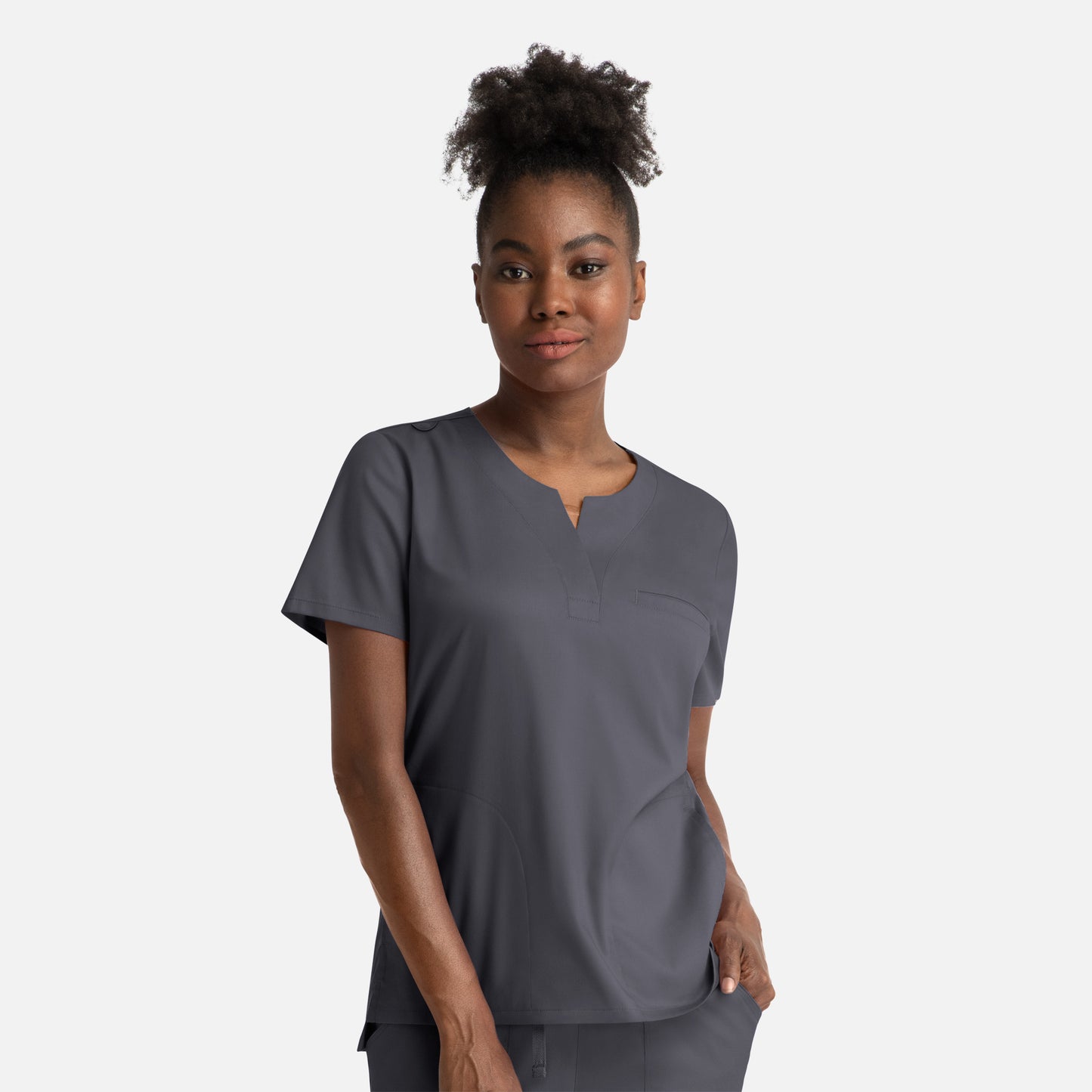 Matrix 3504 Notched Crew Neck Scrub Top