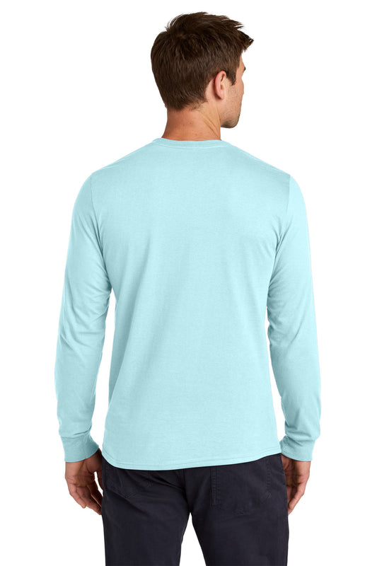 Jerzees Classics Unisex Cotton Long Sleeve T-Shirt 363L Breezy Blue