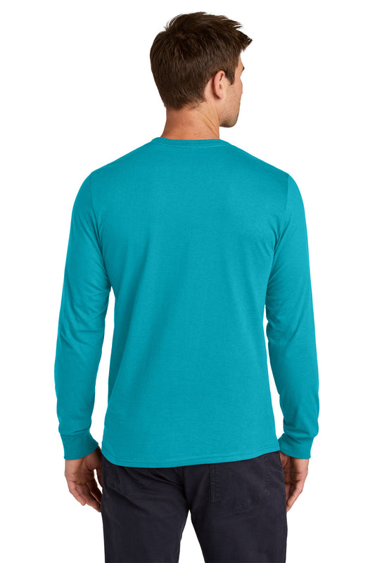 Jerzees Classics Unisex Cotton Long Sleeve T-Shirt 363L California Blue