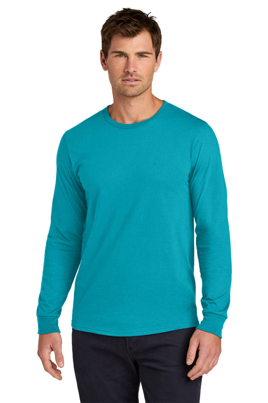 Jerzees Classics Unisex Cotton Long Sleeve T-Shirt 363L California Blue