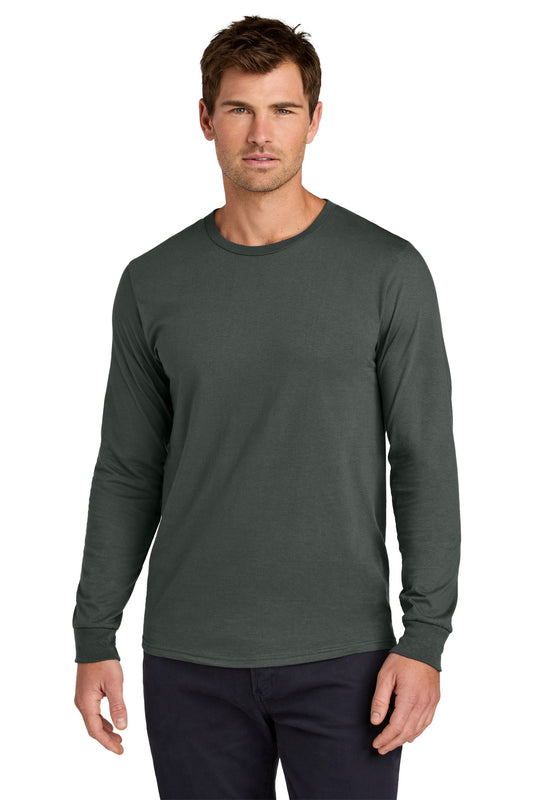 Jerzees Classics Unisex Cotton Long Sleeve T-Shirt 363L Charcoal Grey