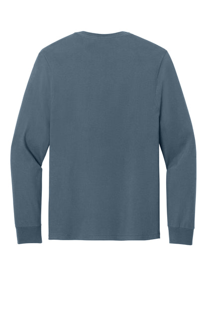 Jerzees Classics Unisex Cotton Long Sleeve T-Shirt 363L Denim