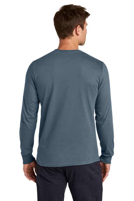 Jerzees Classics Unisex Cotton Long Sleeve T-Shirt 363L Denim