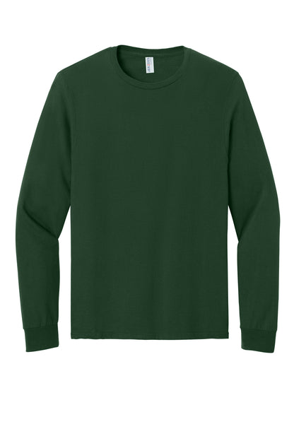 Jerzees Classics Unisex Cotton Long Sleeve T-Shirt 363L Forest Green