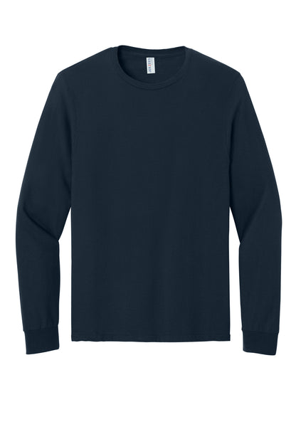 Jerzees Classics Unisex Cotton Long Sleeve T-Shirt 363L J. Navy