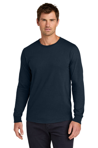 Jerzees Classics Unisex Cotton Long Sleeve T-Shirt 363L J. Navy