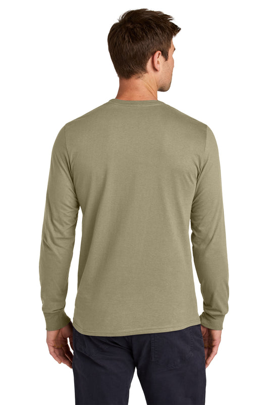 Jerzees Classics Unisex Cotton Long Sleeve T-Shirt 363L Khaki