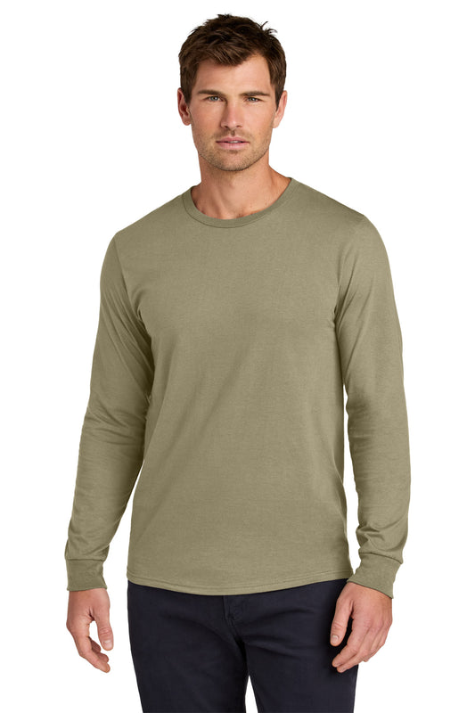 Jerzees Classics Unisex Cotton Long Sleeve T-Shirt 363L Khaki