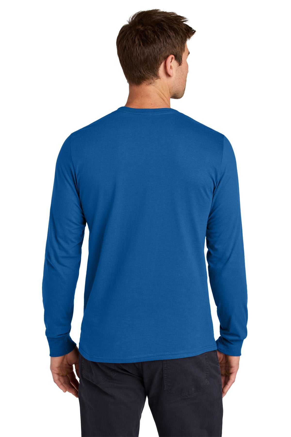 Jerzees Classics Unisex Cotton Long Sleeve T-Shirt 363L Royal