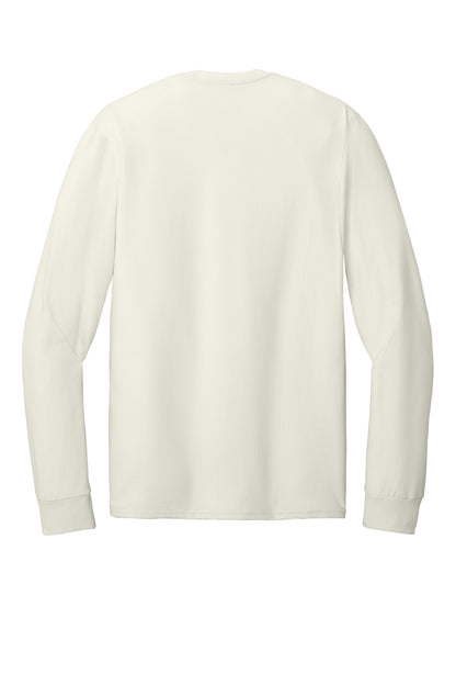 Jerzees Classics Unisex Cotton Long Sleeve T-Shirt 363L Sweet Cream Heather