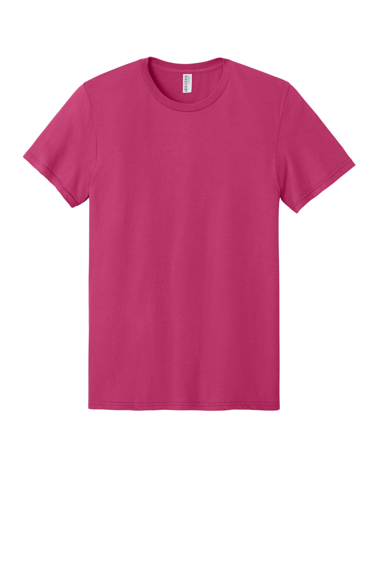 Jerzees Classics Unisex Cotton T-Shirt 363M Cyber Pink