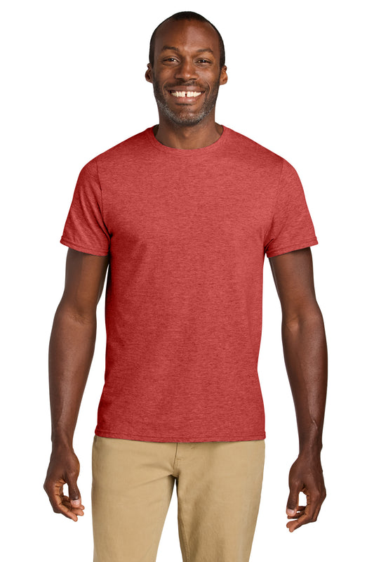 Jerzees Classics Unisex Cotton T-Shirt 363M Fiery Red Heather