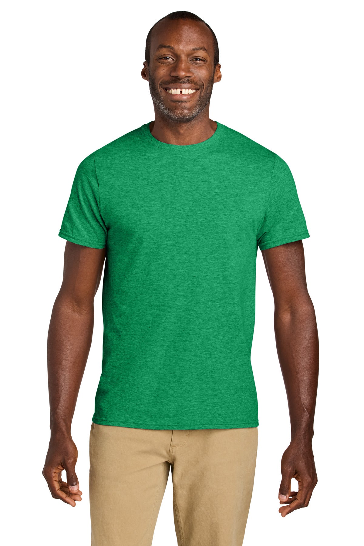 Jerzees Classics Unisex Cotton T-Shirt 363M Retro Heather Green