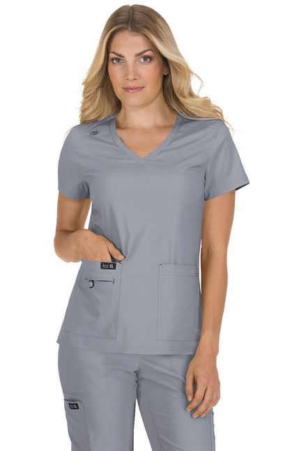 Basics 373 Becca Top Platinum Grey