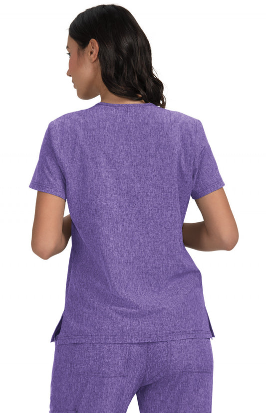 Basics 373 Becca Top Heather Wisteria