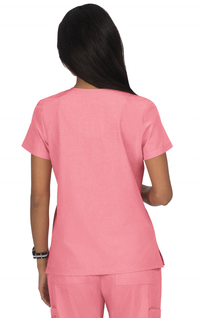 Basics 373 Becca Top Heather Soft Pink