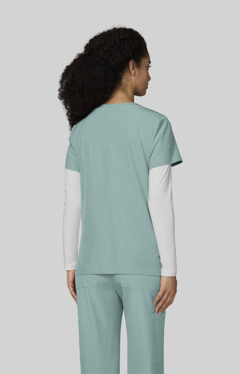 Basics 373 Becca Top Heather Sage
