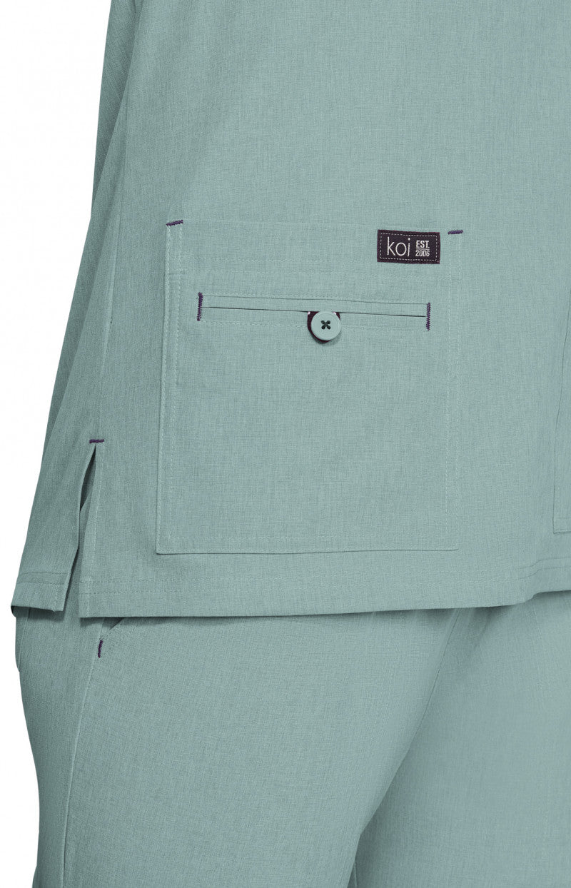 Basics 373 Becca Top Heather Sage