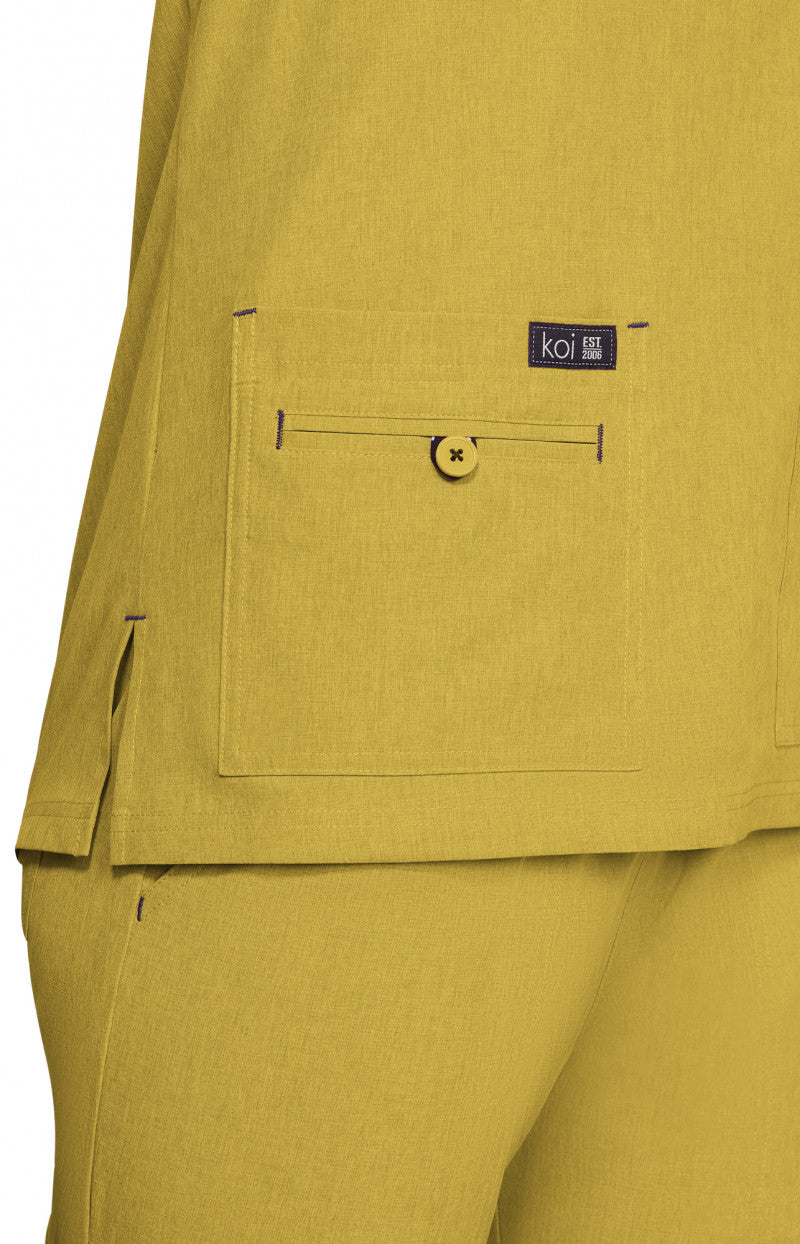 Basics 373 Becca Top Heather Mango