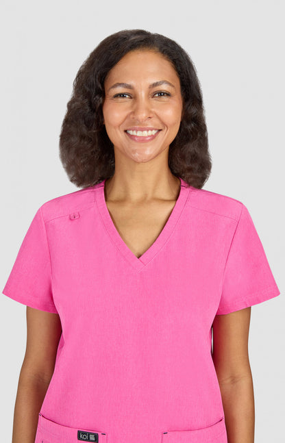 Basics 373 Becca Top Heather Pink Lemonade