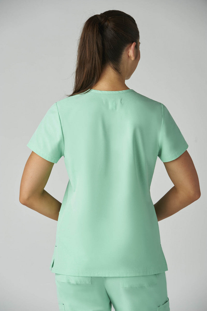 Koi Basics 373 Becca Top Heather Jelly Mint