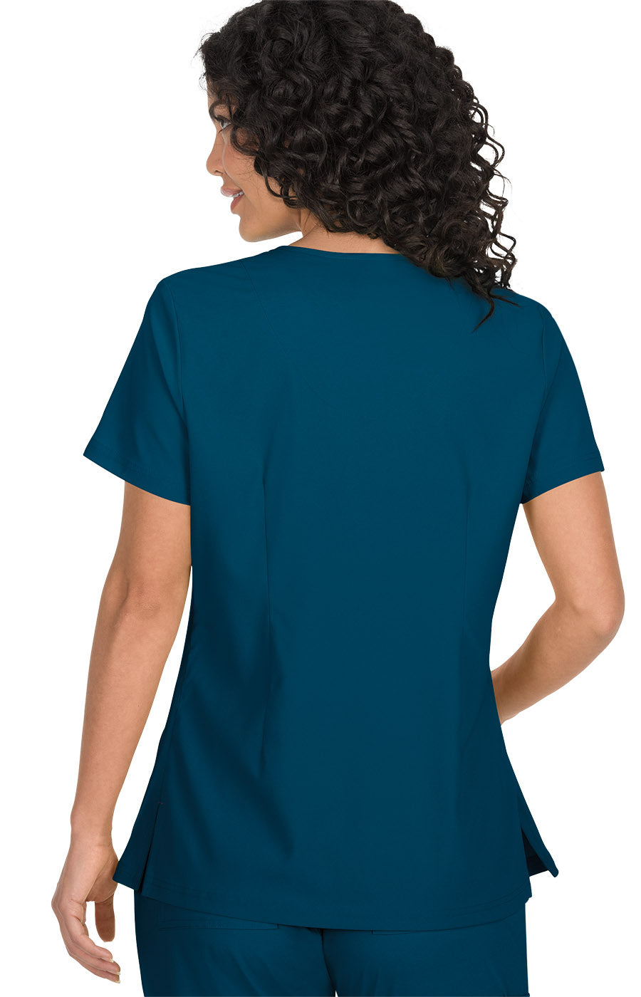 Basics 374 Katie Top Caribbean Blue