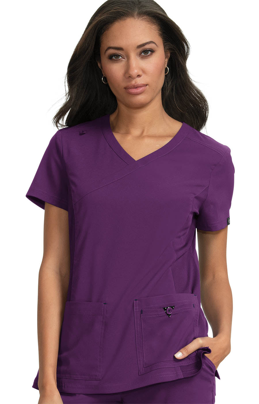 Basics 374 Katie Top Eggplant