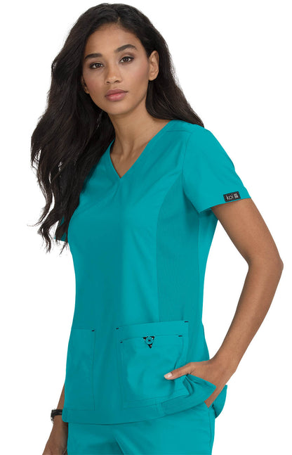 Basics 374 Katie Top Teal