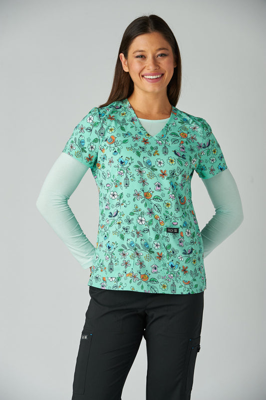 Koi Basics 384PR Leslie Top Bird Cage