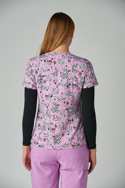 Koi Basics 384PR Leslie Top Doggie Spring Time