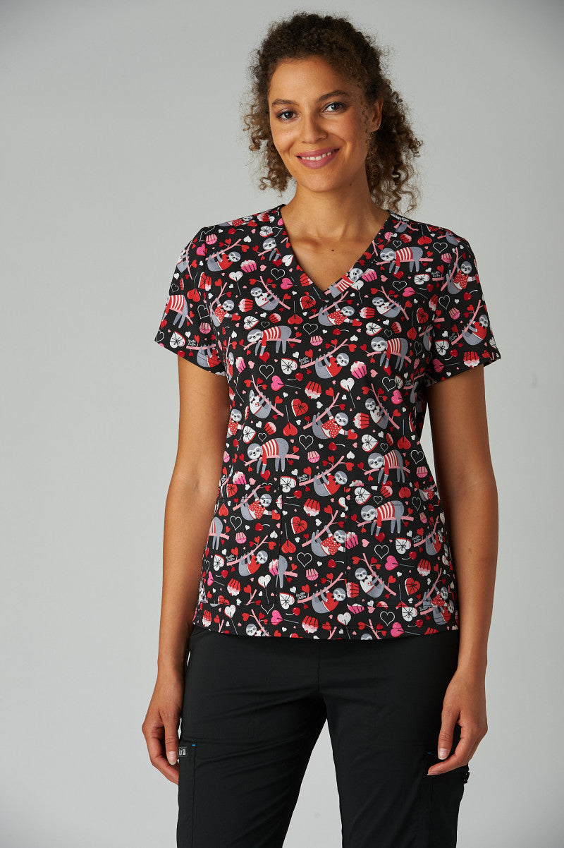 Koi Artist Series 384PRA Leslie Top Slothy Kind of Love