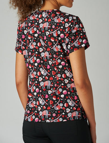 Koi Artist Series 384PRA Leslie Top Slothy Kind of Love