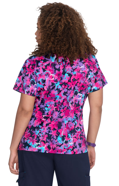 Basics 384PR Leslie Top Brilliant Butterflies