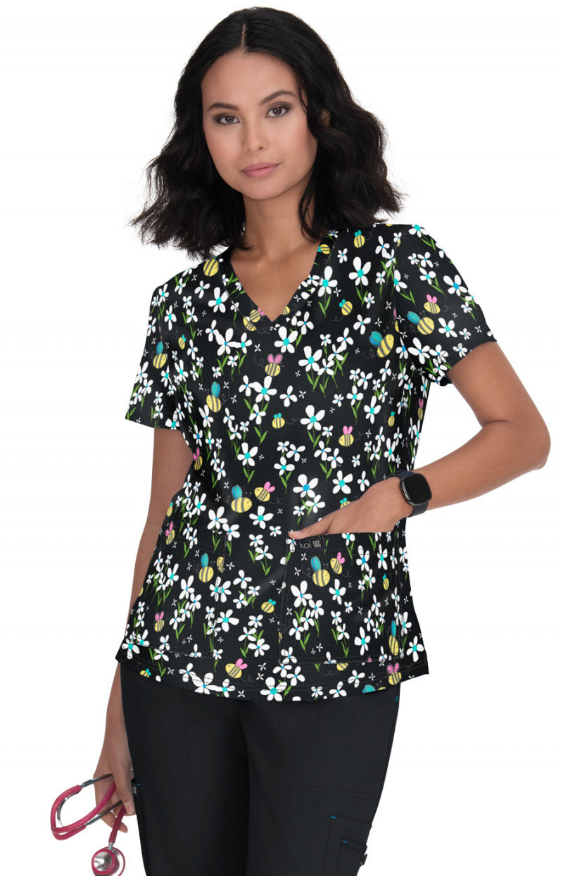 Basics 384PR Leslie Top Busy Bee