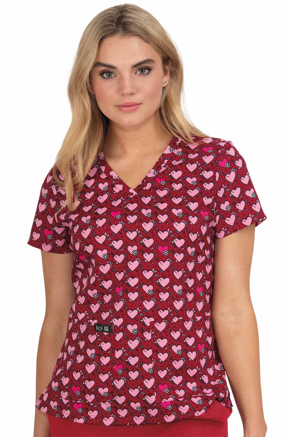 Basics 384PR Leslie Top Baby Hearts