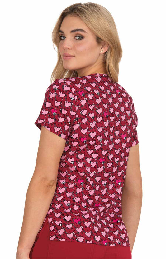 Basics 384PR Leslie Top Baby Hearts