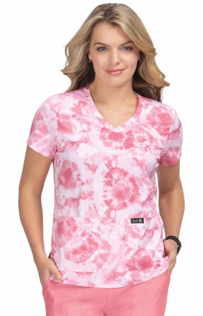 Basics 384PR Leslie Top Dreamscape Pink