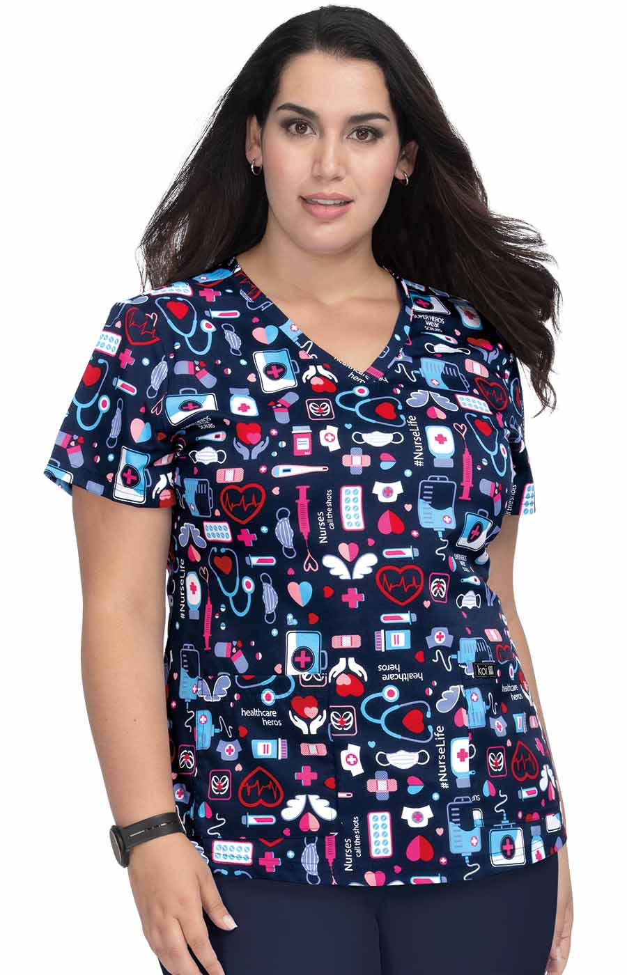 Basics 384PR Leslie Top Nurse Life