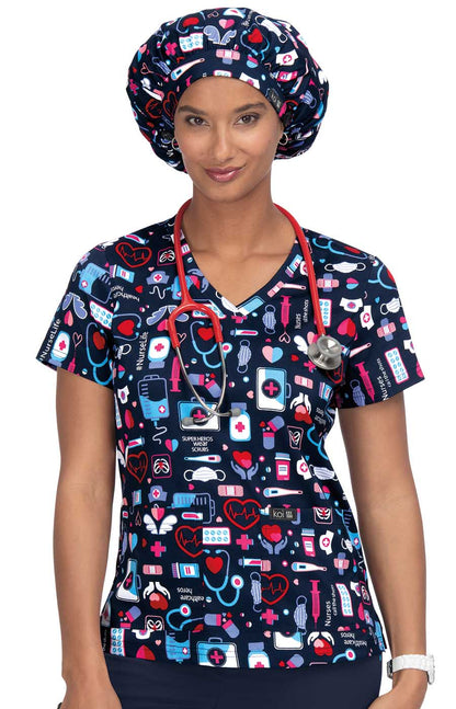 Basics 384PR Leslie Top Nurse Life