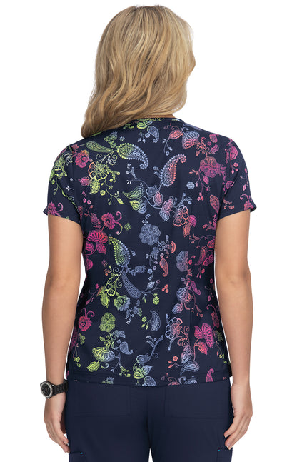 Basics 384PR Leslie Top Paisley Passion