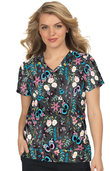 Basics 384PR Leslie Top Spring Time