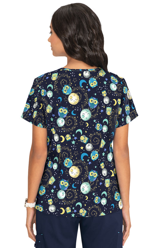 Basics 384PR Leslie Top Space Owls