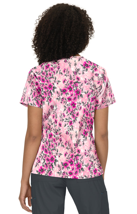 Basics 384PR Leslie Top Trellis Tie Dye