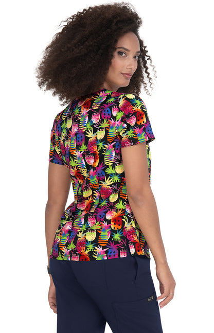 Basics 384PR Leslie Top Tiki Pineapple