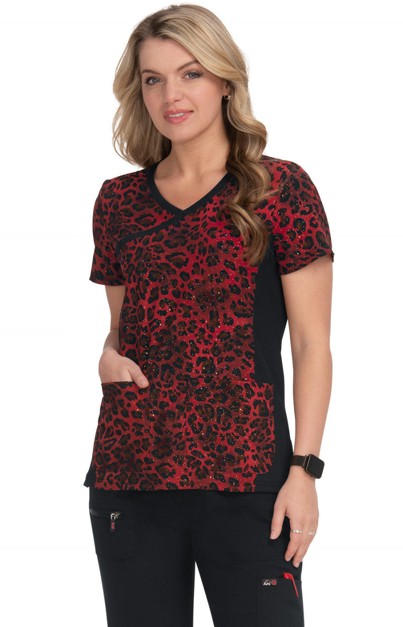 Lite 385PR Raquel Top Holiday Cheetah Foil