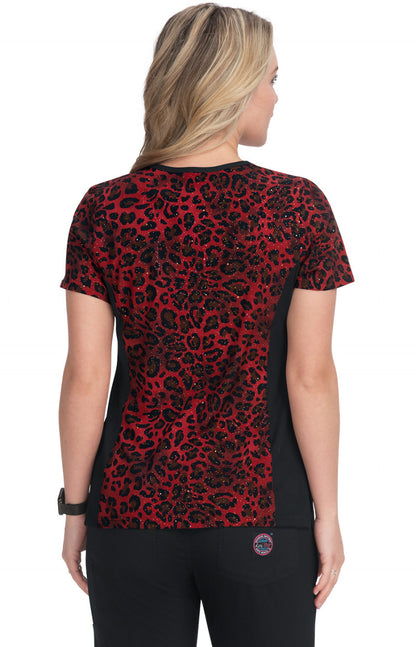 Lite 385PR Raquel Top Holiday Cheetah Foil